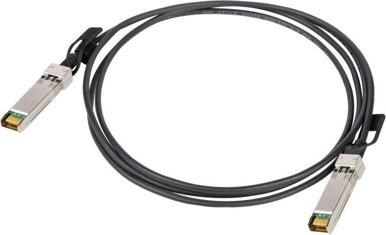 Câble DAC passif SFP+ 10 Gb/s, 2 m, noir