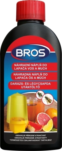 BROS recharge pour piège à guêpes, frelons et mouches 200 ml