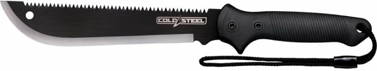 Machette Cold Steel Axis 28 cm avec scie et étui en nylon