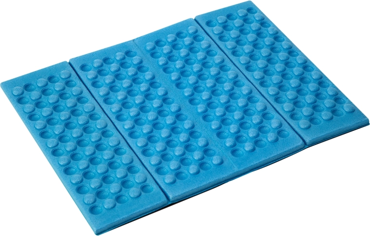 Coussin d’assise en mousse pliable bleu