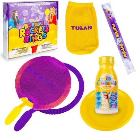 Fusées et anneaux à bulles