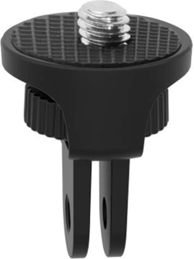Adaptateur PULUZ pour trépied 1/4" avec rotation à 360° pour caméras d’action, noir - 1 pièce