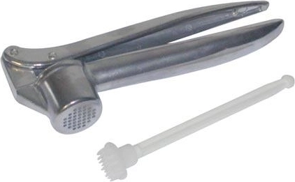 Presse-ail avec nettoyeur en plastique, 15 cm, en métal