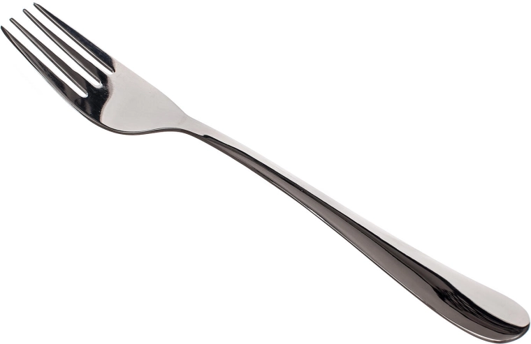 Fourchette de table COLETTE en acier inoxydable, brillante