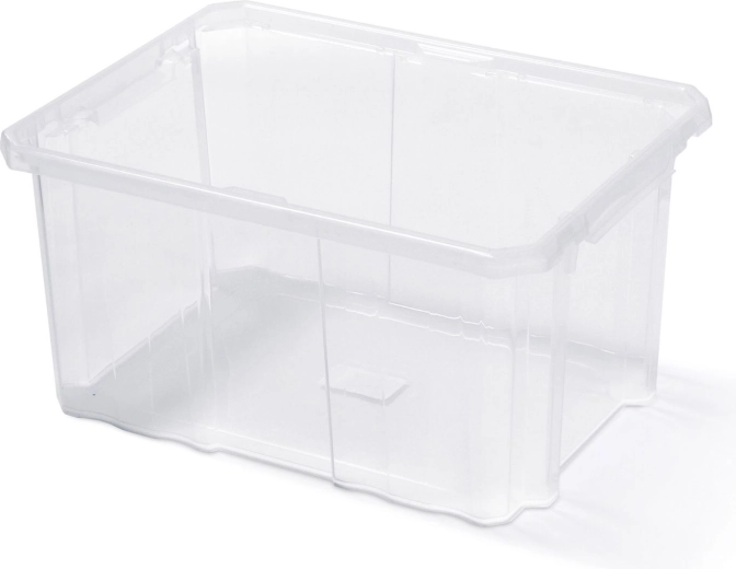 Boîte de rangement en plastique Cargobox 600 × 400 × 265 transparente