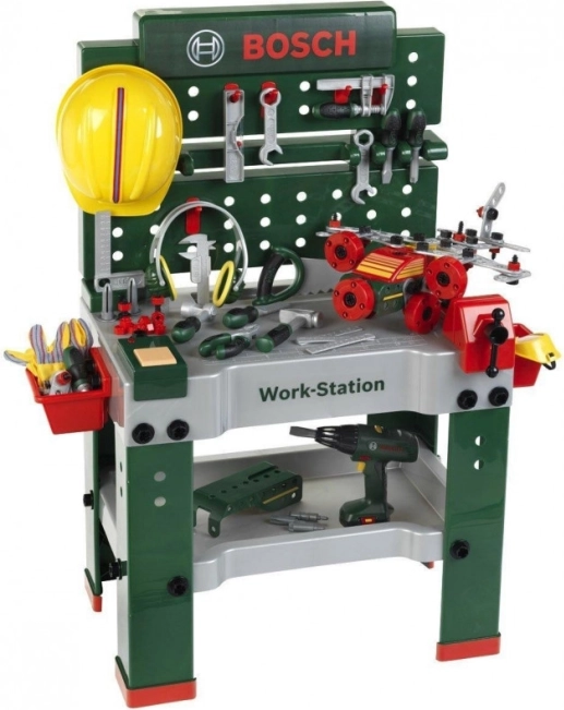 Établi pour enfants BOSCH avec 150 pièces
