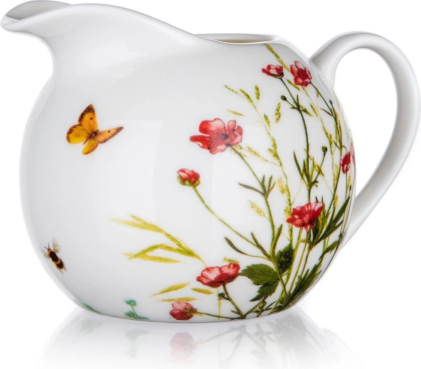 Crémier en céramique 250 ml Meadow avec motif floral