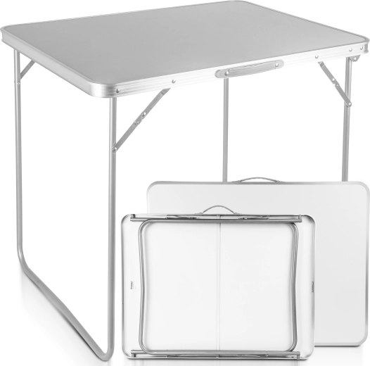 Table de camping pliante CAMP 80 blanche