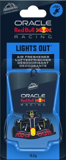 Désodorisant suspendu pour voiture Armor All Oracle Red Bull Lights Out – carte