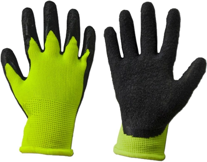 Gants de protection en latex LEMON, polyester