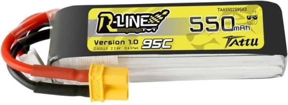 Batterie Tattu R-Line 550 mAh pour drones
