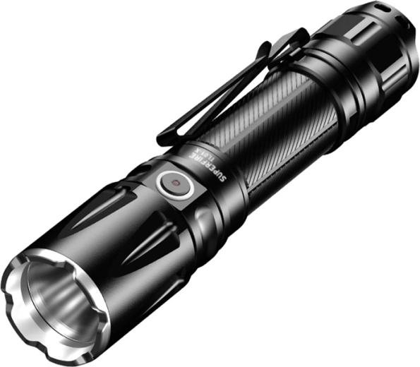 Lampe UV Superfire TL01-X 1800 lm avec USB‑C et indice IP67