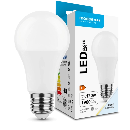 Ampoule LED Modee Lighting Globe A65 18,5 W E27 blanc froid 1900 lm