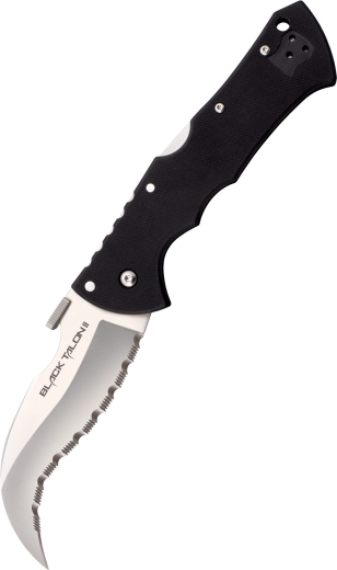 Cold Steel Black Talon II Serrated couteau pliant 10,2 cm