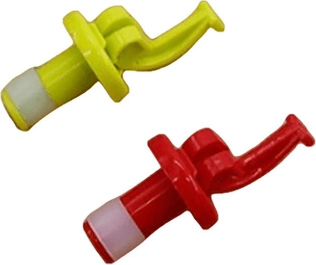 Set de bouchons à vin – rouge et jaune