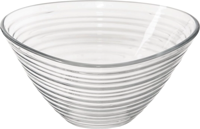 Bol en verre Derin triangulaire 21,9 × 21,9 cm
