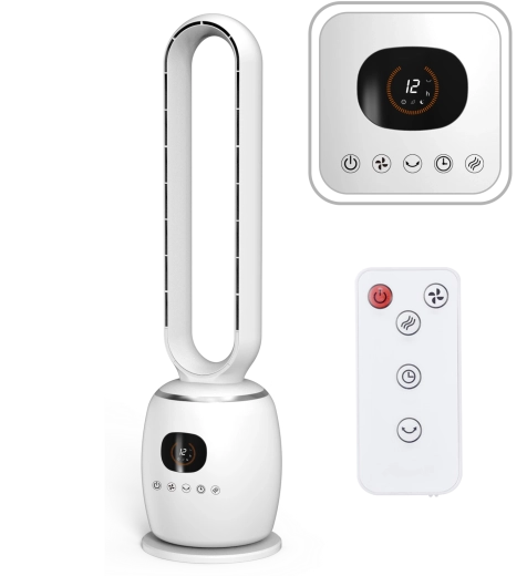 Ventilateur tour sans pales 86 cm avec télécommande