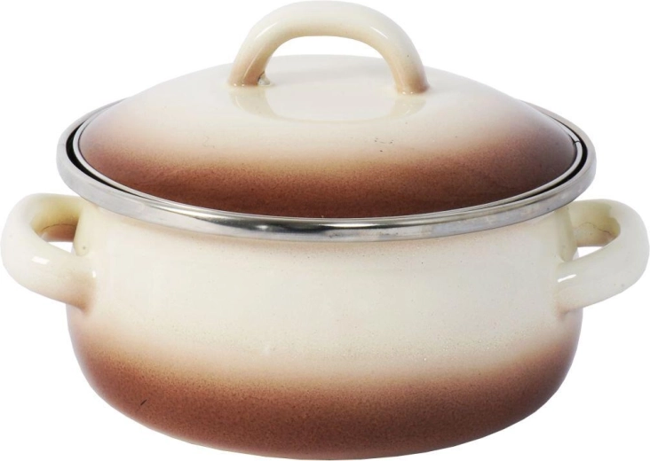 Casserole avec couvercle 12 cm 0,75 l Cappuccino