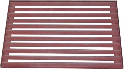 Paillasson métallique à gratter 40 × 60 cm – grand