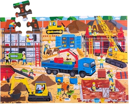 Puzzle de sol Chantier 48 pièces