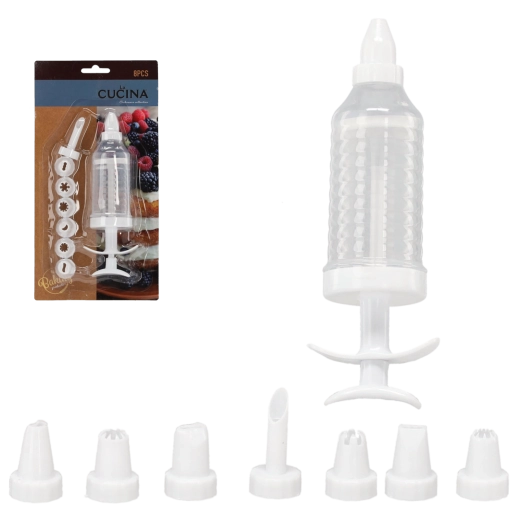 Décorateur de gâteaux avec 8 douilles