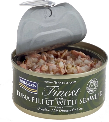 Conserve pour chats thon aux algues marines 70 g