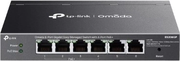 TP-Link Omada switch gigabit 6 ports avec 4 PoE+
