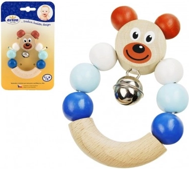 Detoa hochet ours bleu