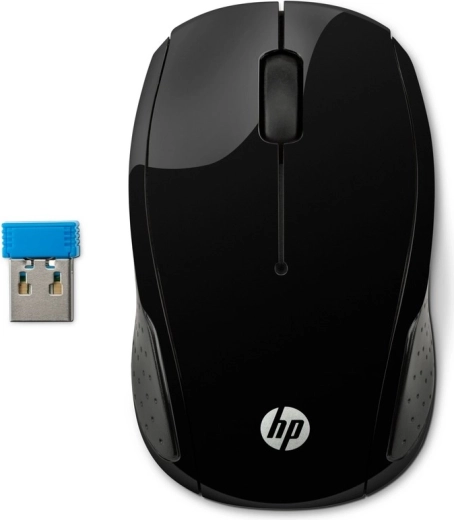 Souris sans fil HP 200 noire