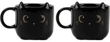 Mini tasse avec oreilles de chat Cat Lovers 90 ml