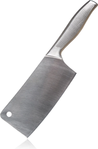 Hachoir à viande en acier inoxydable METALLIC 29 cm