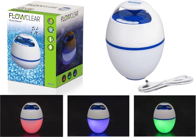 Haut-parleur Bluetooth LED flottant Bestway