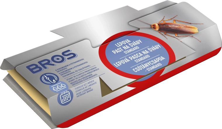 Bros piège collant pour cafards Standard 1 pc