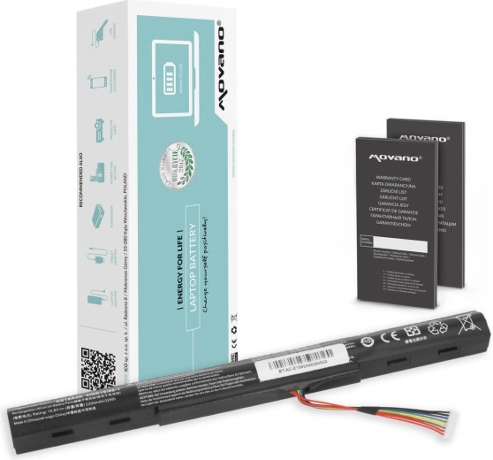 Batterie Movano pour Acer Aspire E5 2200 mAh (32 Wh)