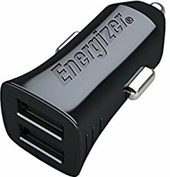 Energizer Hightech chargeur voiture 2× USB 2,4 A noir