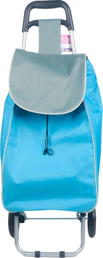 Chariot de courses Toronto 31 l, turquoise/gris