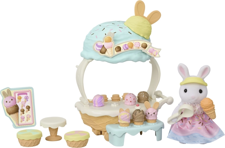Sylvanian Families stand de glace avec figurine