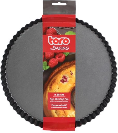 Moule à tarte 28 cm avec revêtement antiadhésif