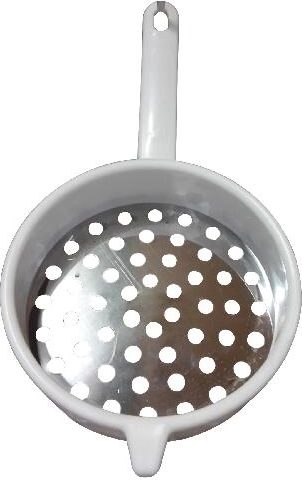 Passoire à spätzles en acier inoxydable 18 cm avec poignée en plastique