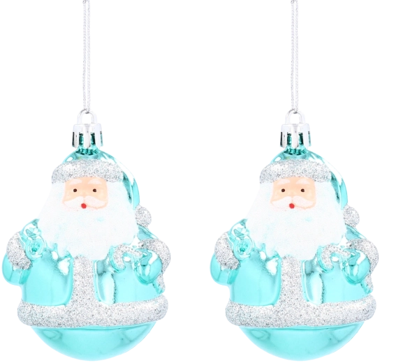 Set de décorations de Noël Saint-Nicolas – 2 pcs