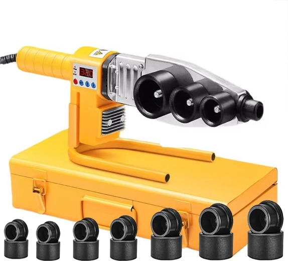 Soudeuse de tubes polyfusion Renew Force PP/PE/PVC avec écran LCD 2800 W, 16–63 mm, avec mallette