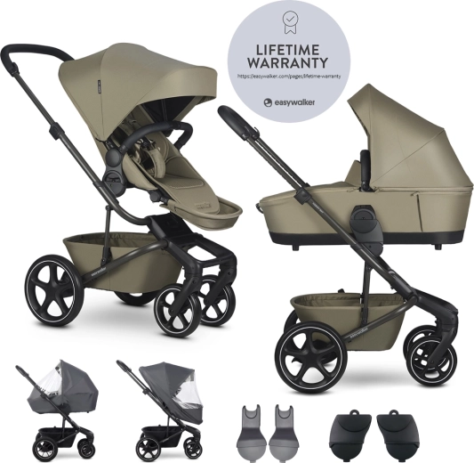 Easywalker Harvey NXT xl set – poussette combinée moss green