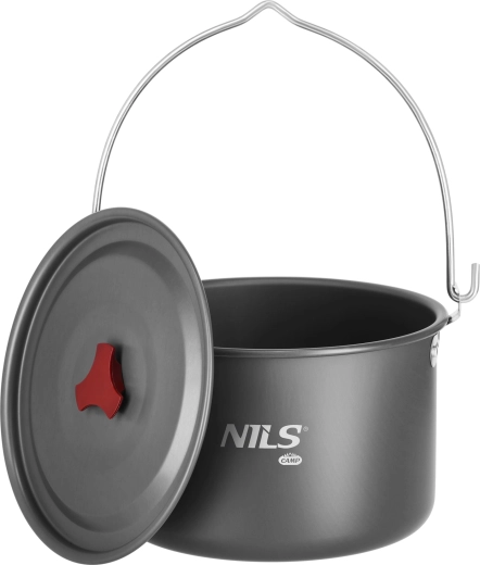 Marmite de camping avec couvercle 4 l NILS CAMP