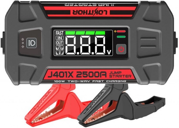 Batterie externe et démarreur LOKITHOR J401X 12 V, 2500 A, 74 Wh