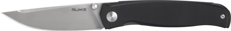 Ruike M661-TZ couteau de poche 7,4 cm, noir/gris, G10 et titane