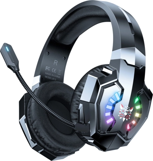 Casque de jeu sans fil Onikuma B15 noir