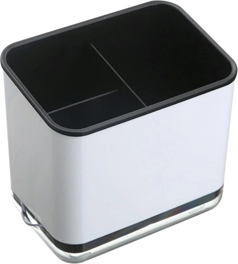 AG886A Égouttoir à couverts BLANC ET NOIR