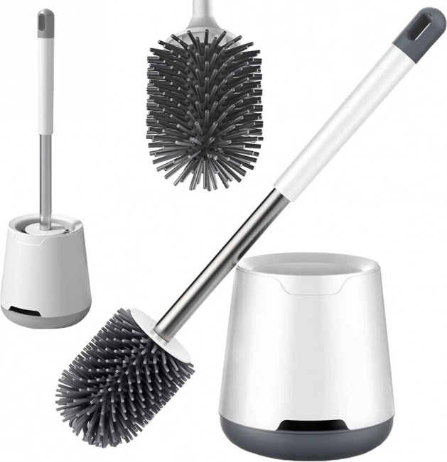 Brosse WC en silicone