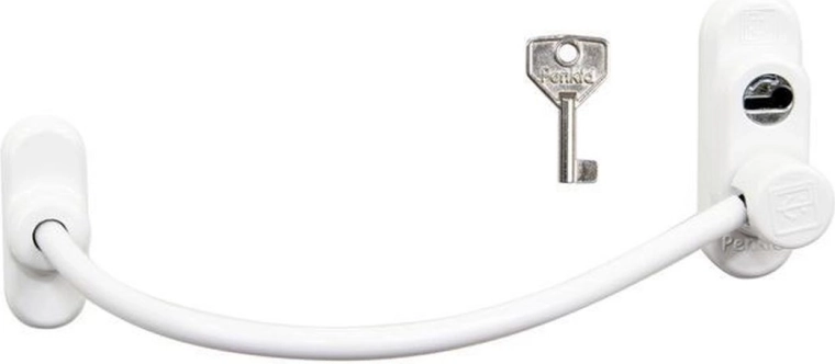 Câble de sécurité pour fenêtres en plastique, aluminium et bois