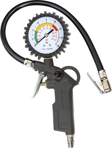 Pistolet de gonflage de pneus avec manomètre RENEW FORCE